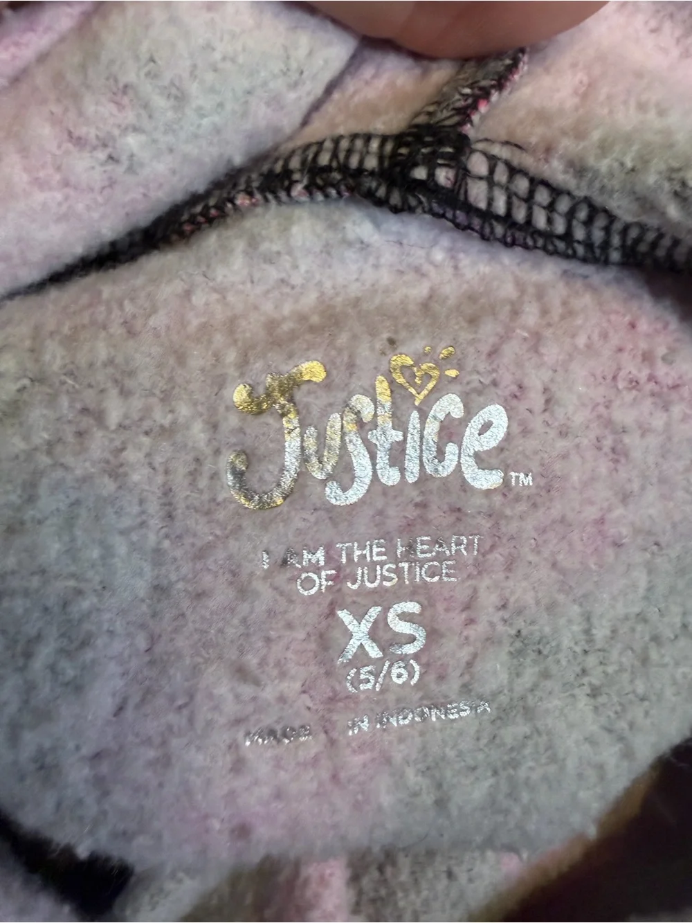 Justice Y2K Girls XS 5/6 Tie Dye Hoodie Sweatpants 2 Piece Matching Set